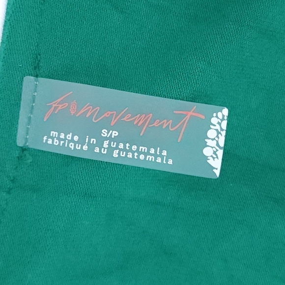 FP Free People Hot Shot Mini Dress Romper Stripe Green Pickleball - Picture 8 of 11